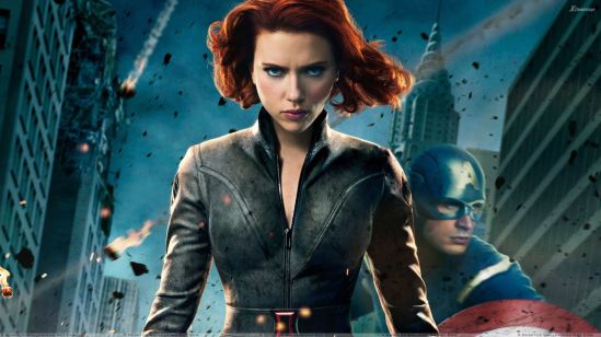 The Avengers - Scarlett Johansson Black Widow Looking Front